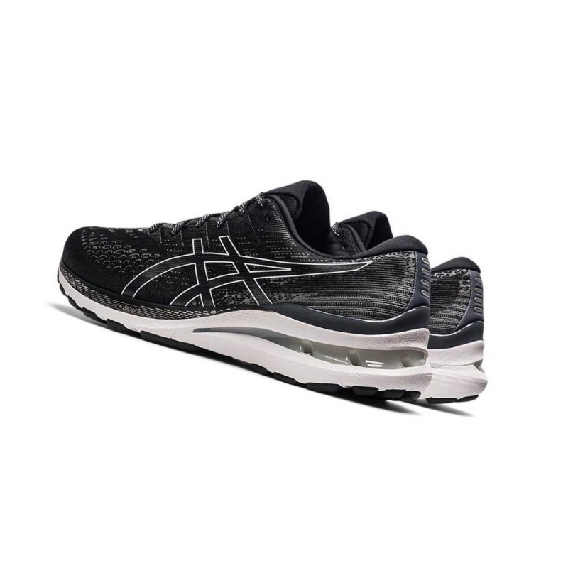 Chaussure Running Asics GEL-KAYANO 28 Extra Larges Homme Noir | DCEU45367