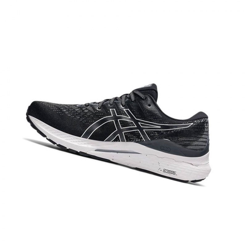 Chaussure Running Asics GEL-KAYANO 28 Extra Larges Homme Noir | DCEU45367