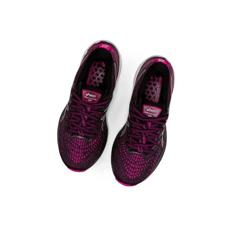 Chaussure Running Asics GEL-KAYANO 28 Femme Noir | UYWC38109