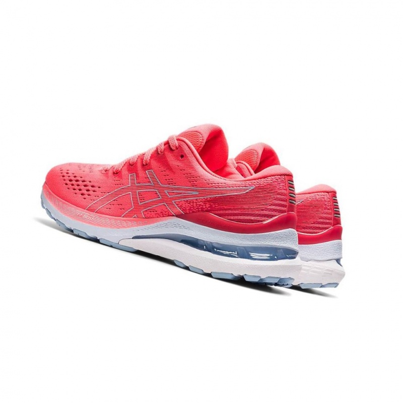 Chaussure Running Asics GEL-KAYANO 28 Femme Rouge | THOR04216