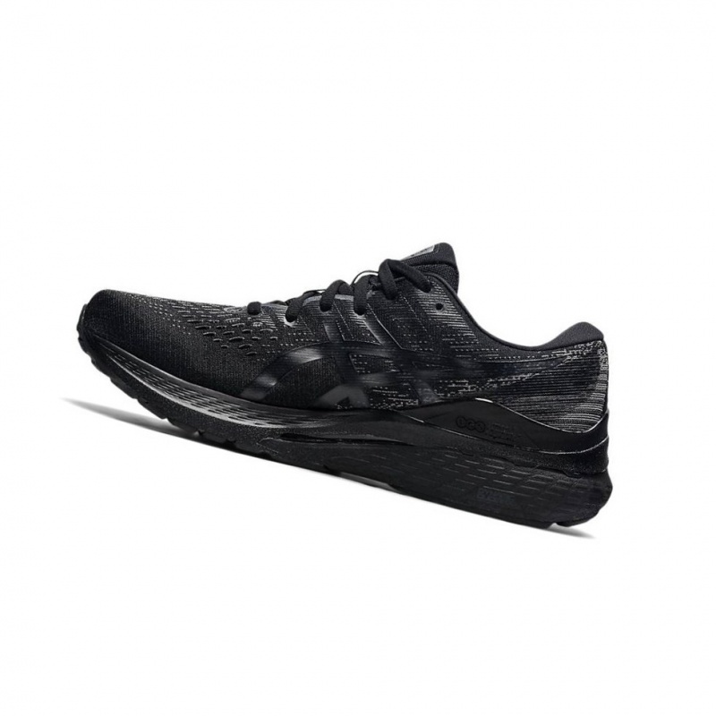 Chaussure Running Asics GEL-KAYANO 28 Larges Homme Noir | TFQY45987