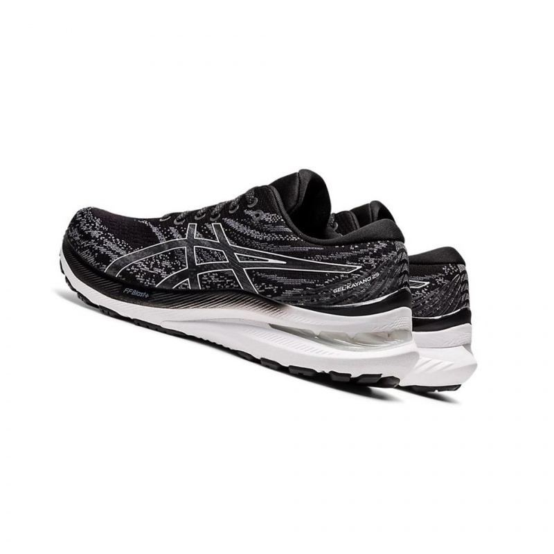 Chaussure Running Asics GEL-KAYANO 29 (D) Femme Noir Blanche | OPCI28419