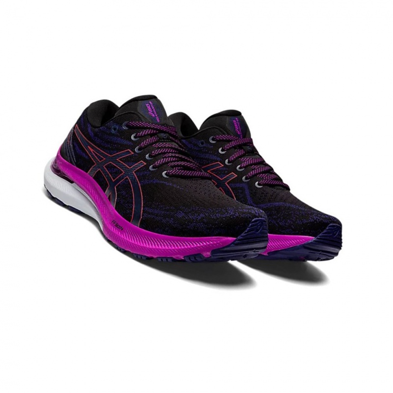 Chaussure Running Asics GEL-KAYANO 29 Femme Noir Rouge | PLTS01578