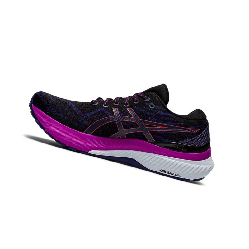 Chaussure Running Asics GEL-KAYANO 29 Femme Noir Rouge | PLTS01578