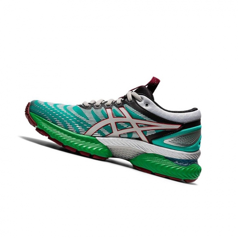 Chaussure Running Asics GEL-NIMBUS 22 Femme Vert | GORZ90417