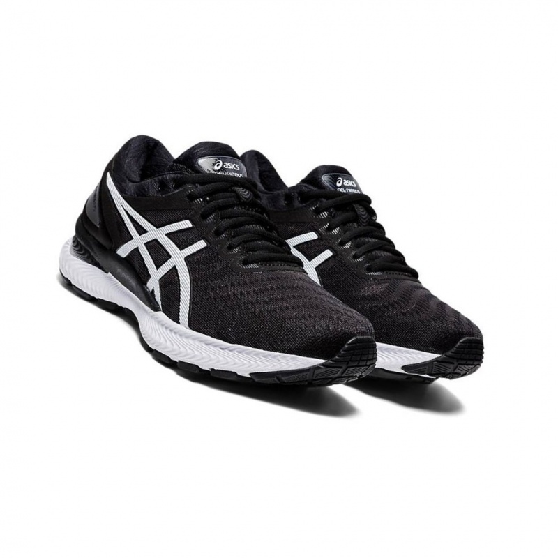 Chaussure Running Asics GEL-NIMBUS 22 Femme Noir | AYSM58104