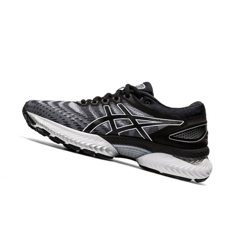 Chaussure Running Asics GEL-NIMBUS 22 Femme Blanche | QZRI13580