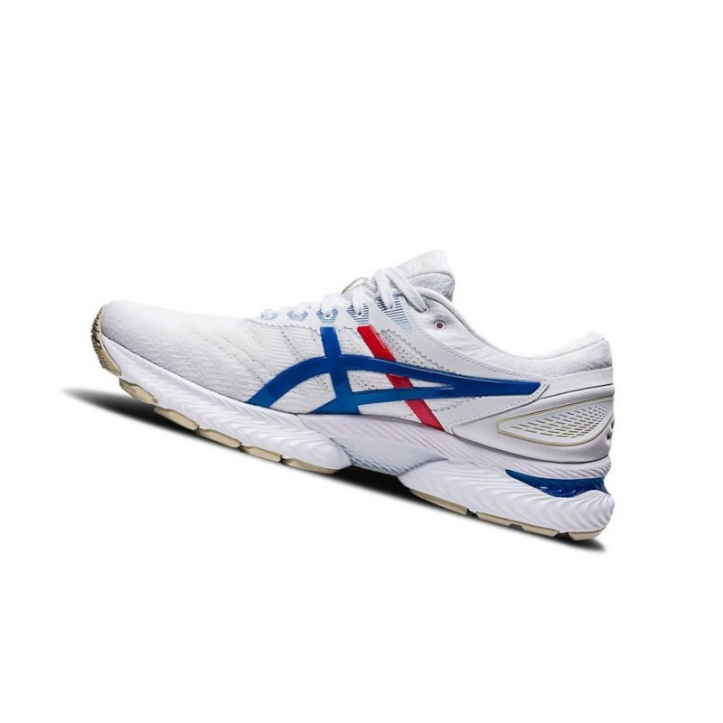 Chaussure Running Asics GEL-NIMBUS 22 Homme Blanche | JRTF58629