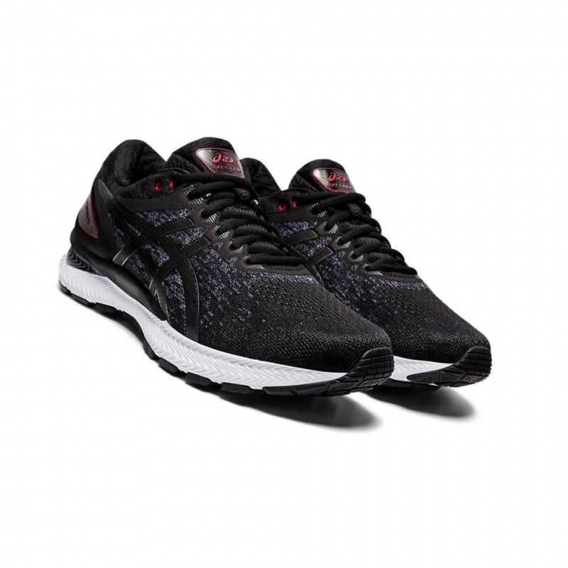 Chaussure Running Asics GEL-NIMBUS 22 Knit Homme Noir | WYZG35417