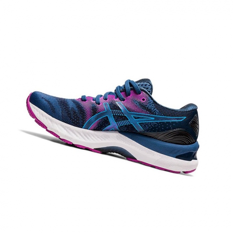 Chaussure Running Asics GEL-NIMBUS 23 Femme Bleu Foncé | VNAB48195