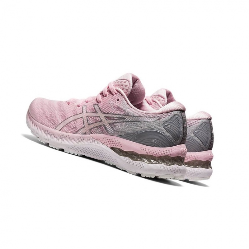 Chaussure Running Asics GEL-NIMBUS 23 Femme Rose | JIEK04856