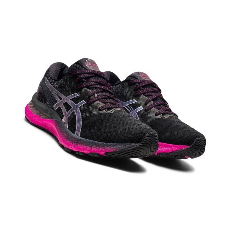 Chaussure Running Asics GEL-NIMBUS 23 Femme Noir | VKES07241