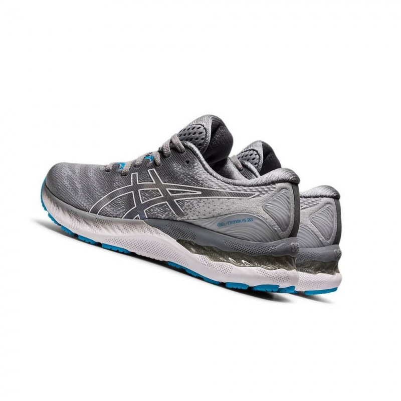 Chaussure Running Asics GEL-NIMBUS 23 Femme Grise | FQGI39264