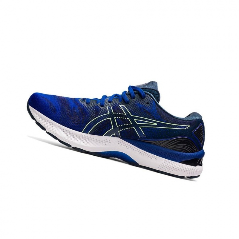 Chaussure Running Asics GEL-NIMBUS 23 Homme Bleu | TOWE98052