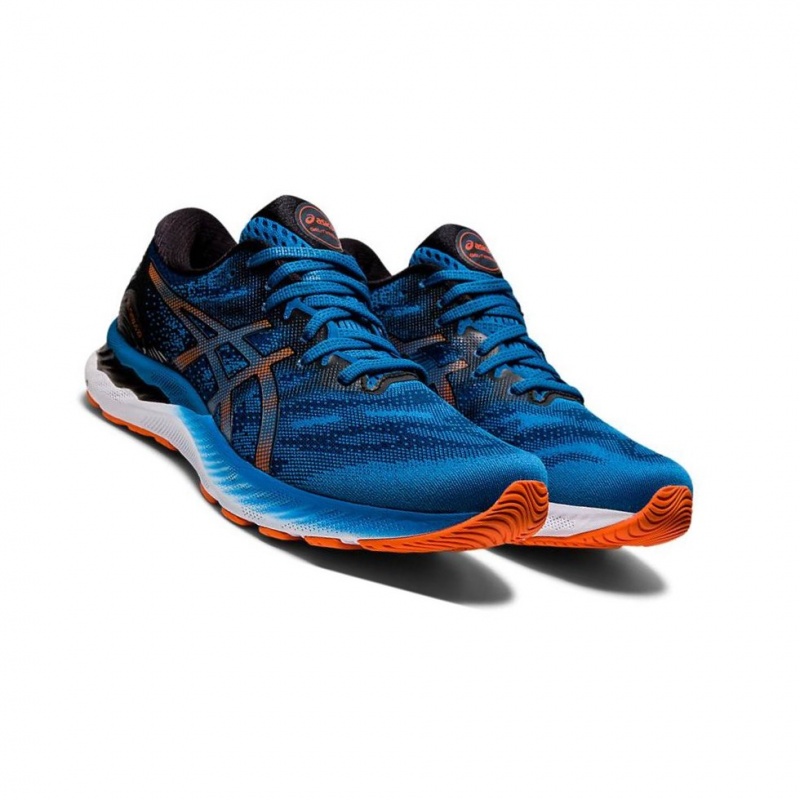 Chaussure Running Asics GEL-NIMBUS 23 Homme Bleu | LAHQ21907