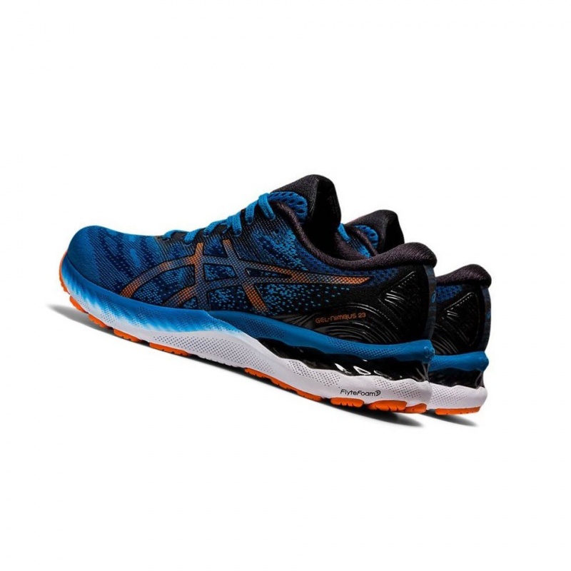 Chaussure Running Asics GEL-NIMBUS 23 Homme Bleu | LAHQ21907