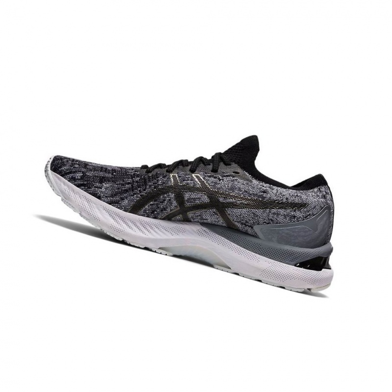 Chaussure Running Asics GEL-NIMBUS 23 Knit Homme Noir | BRDP34896