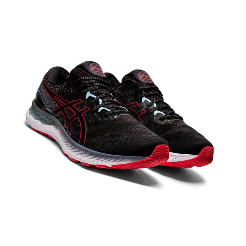 Chaussure Running Asics GEL-NIMBUS 23 Larges Homme Noir | XKIH43578