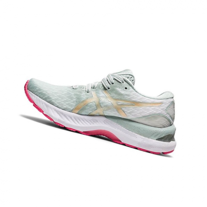 Chaussure Running Asics GEL-NIMBUS 23 NEW STRONG Femme Vert | DHIS50248