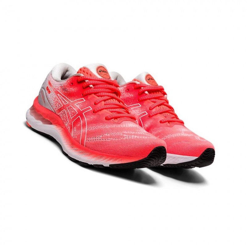 Chaussure Running Asics GEL-NIMBUS 23 TOKYO Femme Rouge | FXZN49781