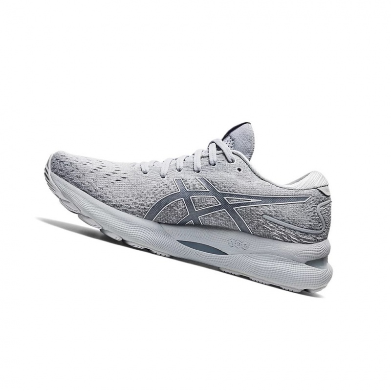 Chaussure Running Asics GEL-NIMBUS 24 Femme Grise Grise | EIYK45260