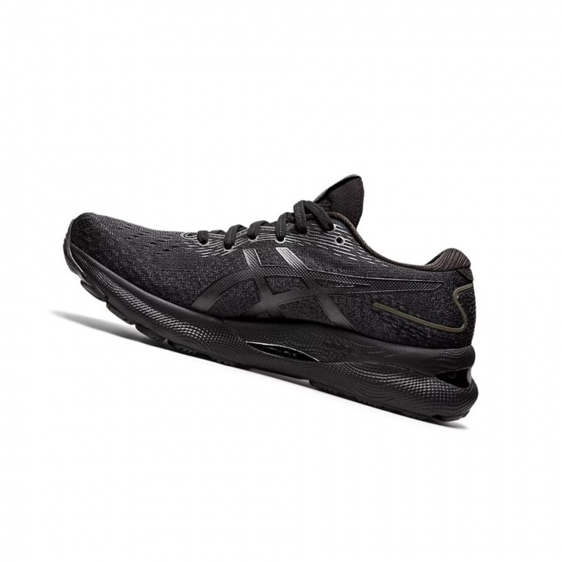 Chaussure Running Asics GEL-NIMBUS 24 Femme Noir Noir | MEUS20653