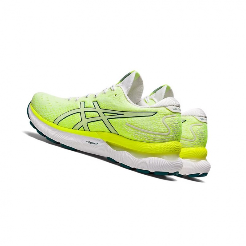 Chaussure Running Asics GEL-NIMBUS 24 Femme Blanche | ARMD57389