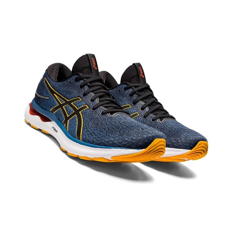 Chaussure Running Asics GEL-NIMBUS 24 Homme Azur | JEIV49251