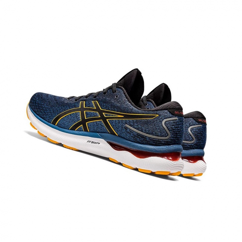 Chaussure Running Asics GEL-NIMBUS 24 Homme Azur | JEIV49251