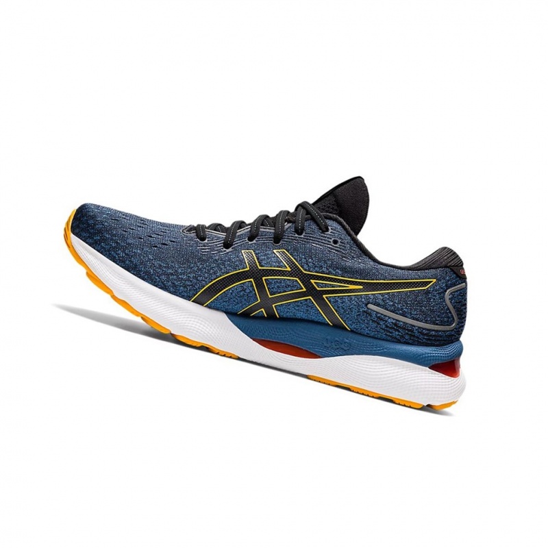 Chaussure Running Asics GEL-NIMBUS 24 Homme Azur | JEIV49251