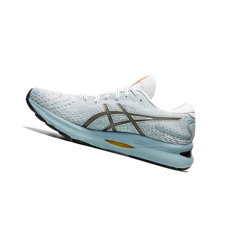 Chaussure Running Asics GEL-NIMBUS 24 Homme Noir Blanche | AUZR53681