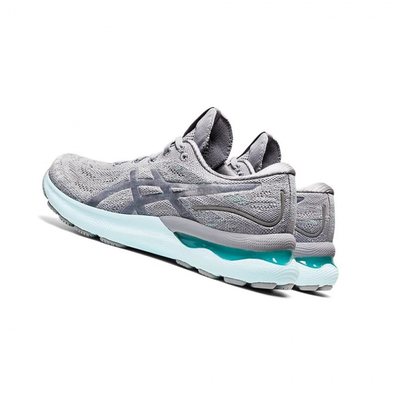 Chaussure Running Asics GEL-NIMBUS 24 MK Femme Grise | AQIG28745