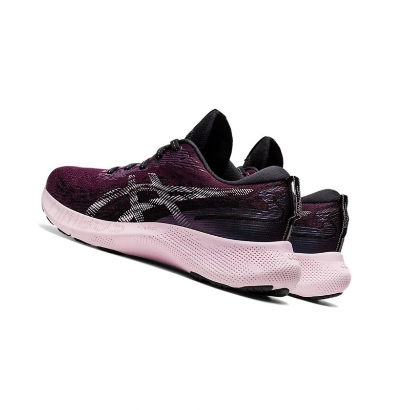 Chaussure Running Asics GEL-NIMBUS LITE 3 Femme Noir Rose | LRPO58029