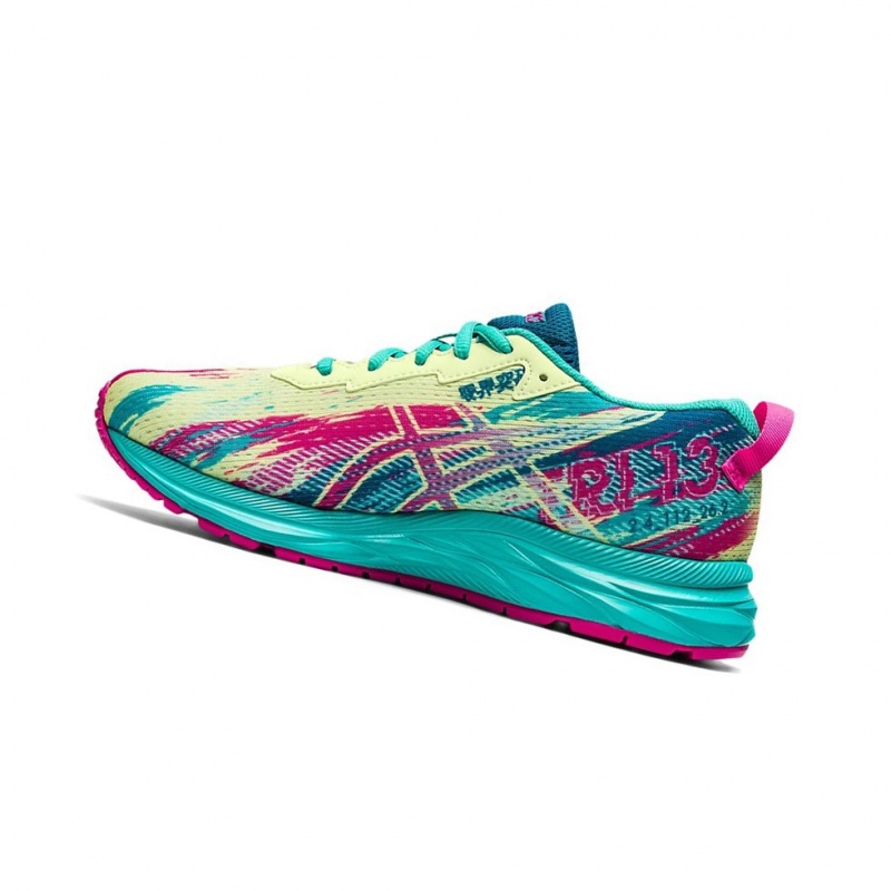 Chaussure Running Asics GEL-NOOSA TRI 13 GS Enfant Vert Jaune Rouge | ESKP60815