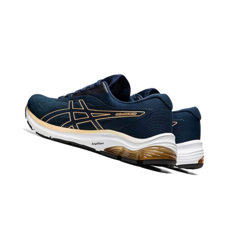 Chaussure Running Asics GEL-PULSE 12 Femme Bleu Marine | MYGK59260