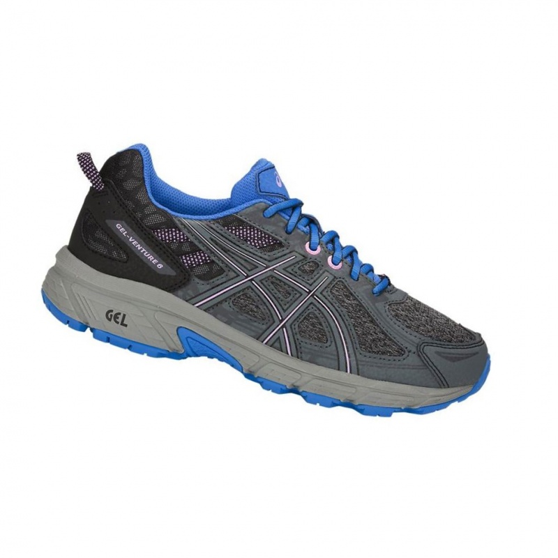 Chaussure Running Asics GEL-Venture 6 GS Enfant Grise | QLYS92845