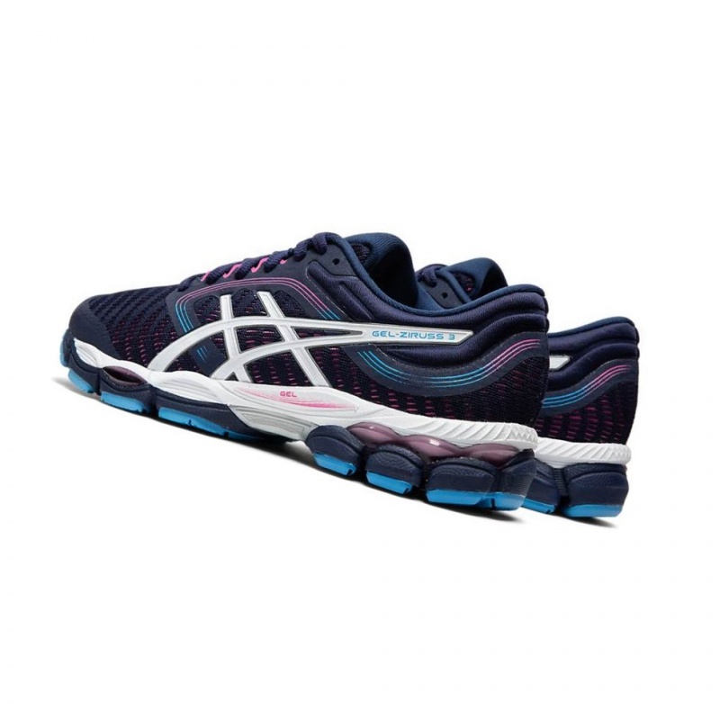 Chaussure Running Asics GEL-ZIRUSS 2 Femme Bleu Marine | WRNC56430