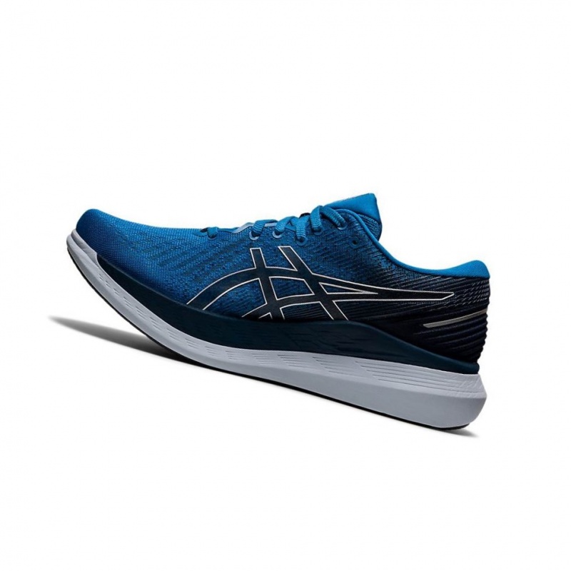 Chaussure Running Asics GLIDERIDE 2 Homme Bleu | UNYE98452