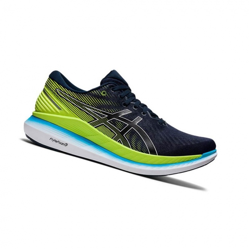 Chaussure Running Asics GLIDERIDE 2 Homme Bleu | YGVW61045