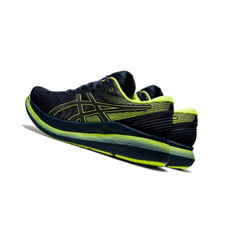 Chaussure Running Asics GLIDERIDE 2 LITE-SHOW Homme Bleu Marine | WCHZ70693