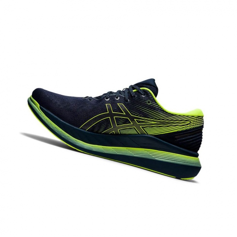 Chaussure Running Asics GLIDERIDE 2 LITE-SHOW Homme Bleu Marine | WCHZ70693