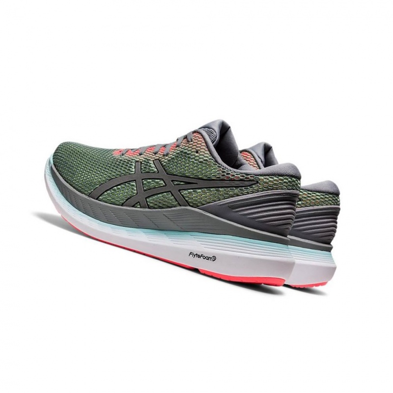 Chaussure Running Asics GLIDERIDE 2 LITE-SHOW Femme Vert Clair | YXZG73851