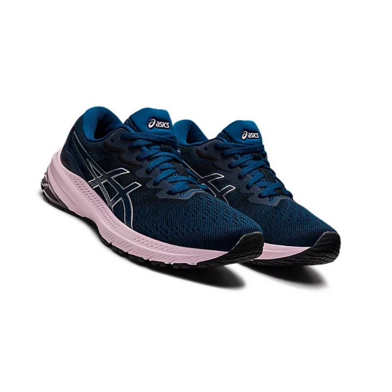 Chaussure Running Asics GT-1000 11 Femme Bleu Rose | FNBU92503