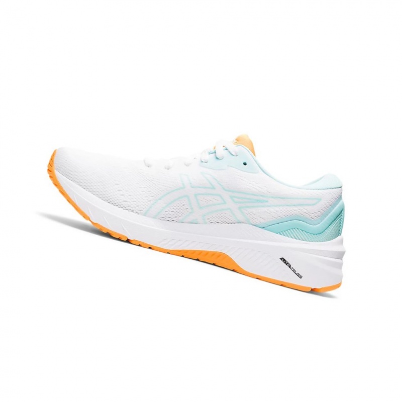 Chaussure Running Asics GT-1000 11 Femme Blanche Bleu | KDFN95832