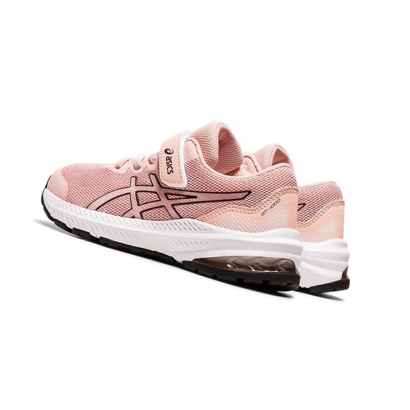 Chaussure Running Asics GT-1000 11 PS Enfant Rose Noir | NXZK06397