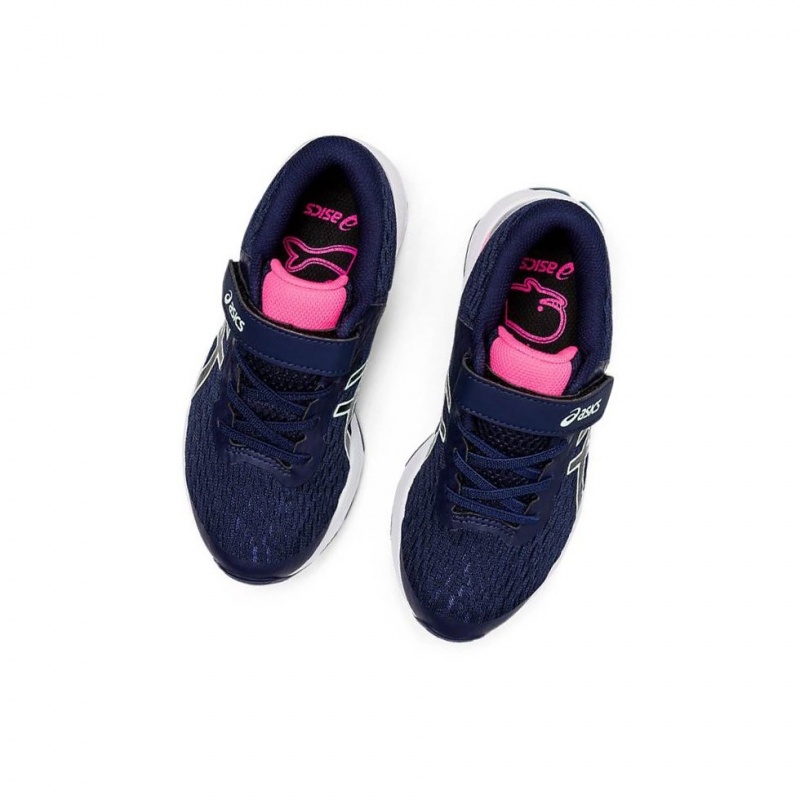 Chaussure Running Asics GT-1000 9 GS Enfant Bleu Marine | GEKI05896