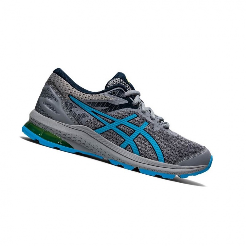 Chaussure Running Asics GT-1000 GS Enfant Grise Foncé | VTOR93247