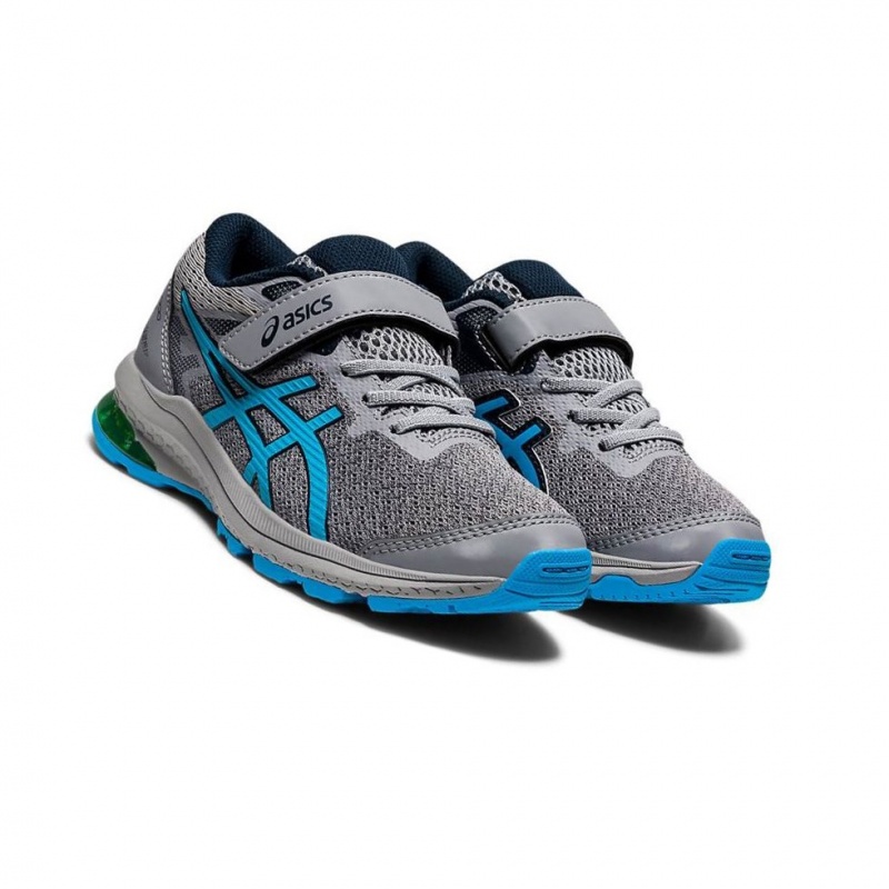 Chaussure Running Asics GT-1000 GS Enfant Grise Foncé | BEVL20547