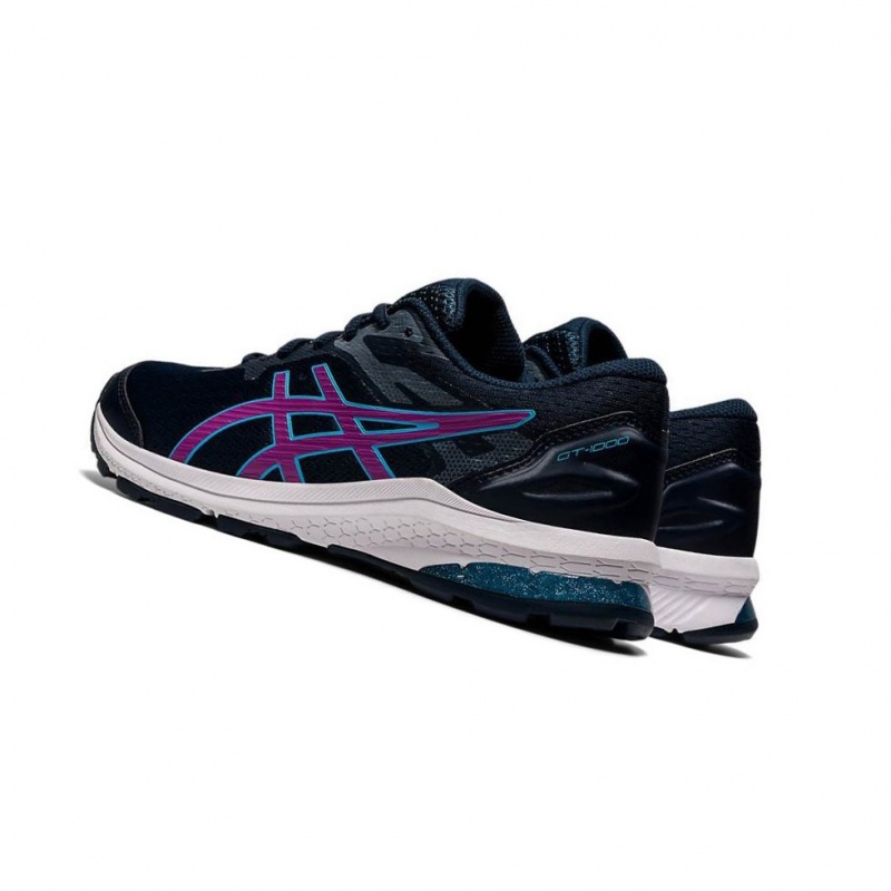 Chaussure Running Asics GT-1000 GS Enfant Bleu Marine | YBUT06849