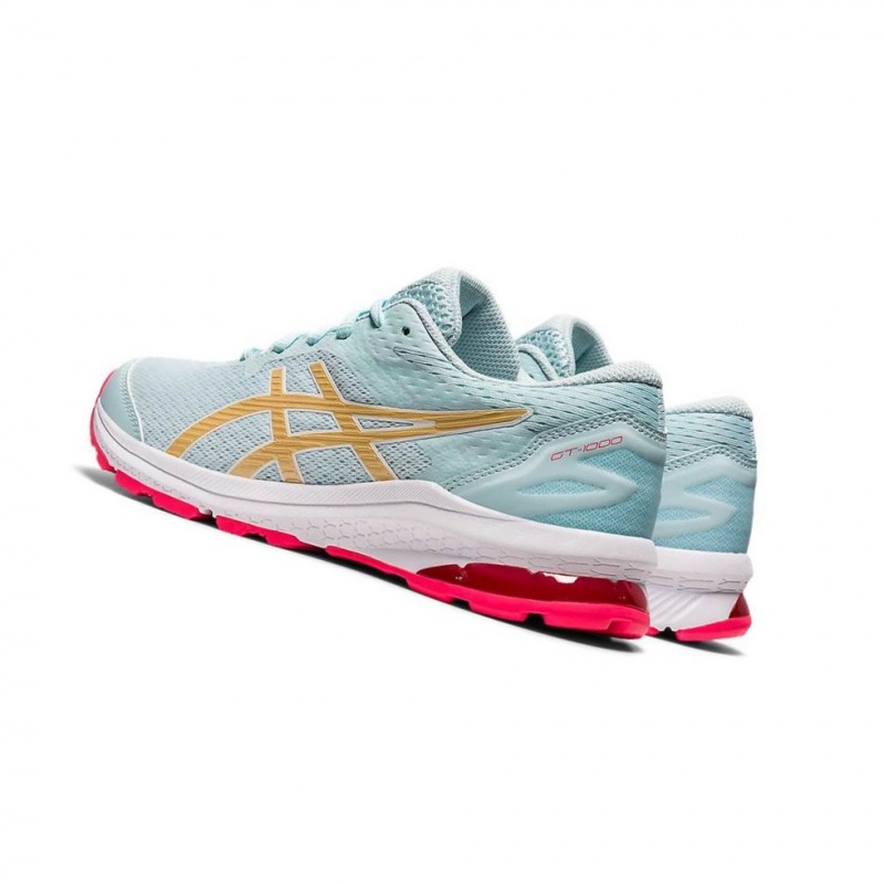 Chaussure Running Asics GT-1000 GS Enfant Turquoise Clair | XKUS17359